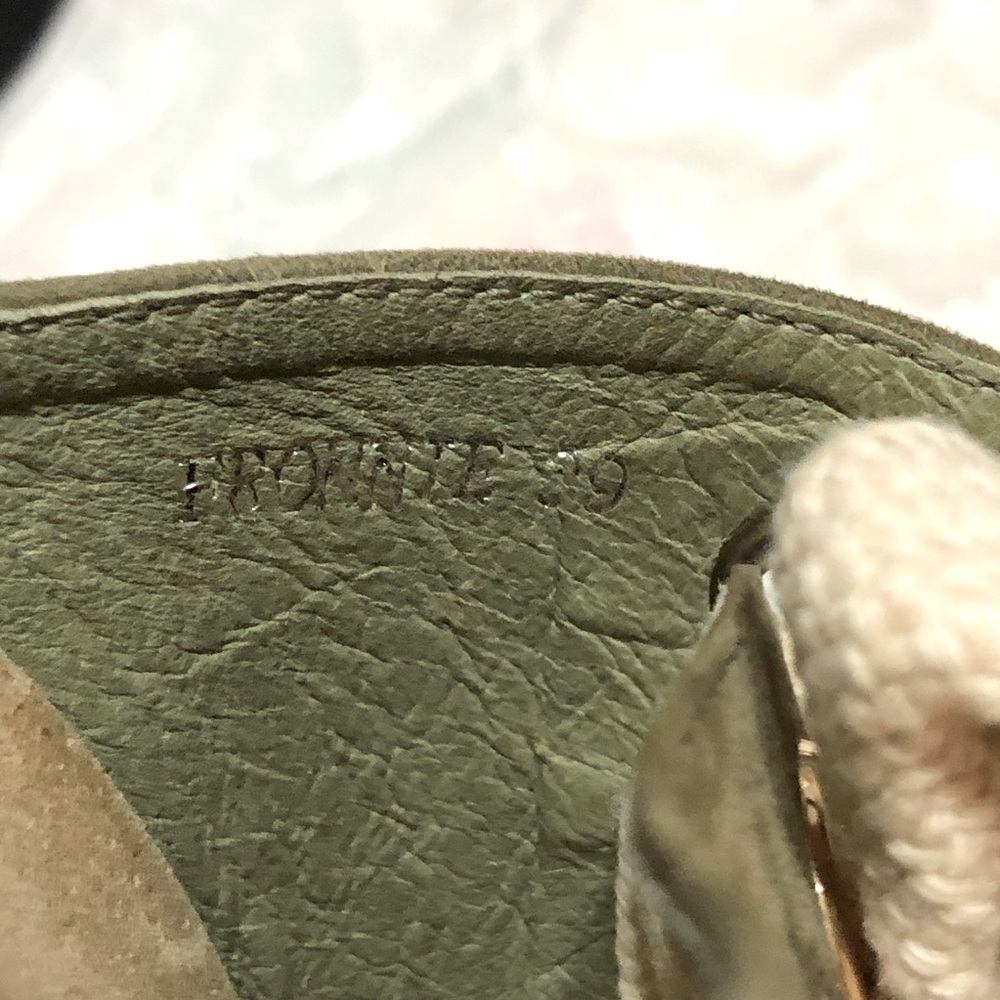 Anthropologie Silent D Fronnie Laced Slip On Sandals Fronnie US 8-8.5 EU 39 - Picture 9 of 9